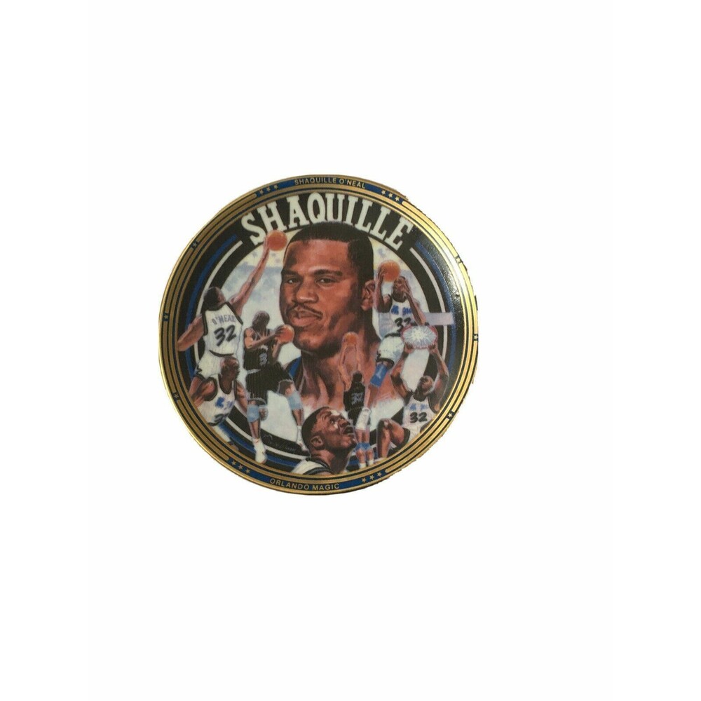 Sports Impressions 1992 Shaquille O'Neal Mini Plate Robert Tanenbaum Rookie